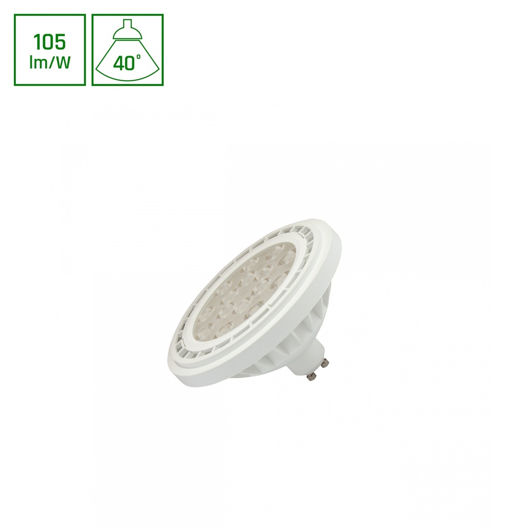 GTV BEC LED AR111 GU10 4000K 10W 1100 lm 40 GRADE WOJ+14634