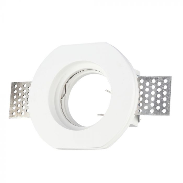 CIL INTERIOR SPOT GIPS ST 1xGU10 100mm ROTUND ALB VT