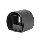 CIL ARH APLICA 4000K 6W 660 lm NEAGRA 2-WAY D:136x100mm IP65 VT