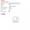 REDO 01-1454 NAJI PL LED 18W D350MM (5.1.2)