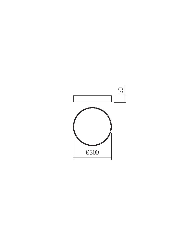 REDO 05-928 KNOB plafoniera diam.40 PL LED 24W WH 3000-6500 (5.1.2)