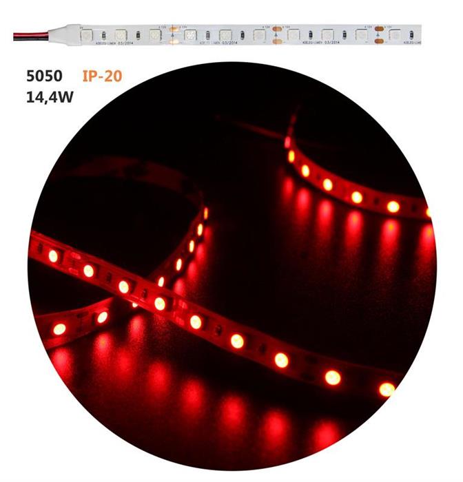 LED BANDA 12V 14.4W RGB IP20 05-34129/RGB