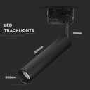 CIL INTERIOR SINA - PROIECTOR LED 3000K 15W 1050 lm D:50x200x50mm NEGRU VT