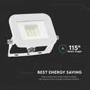 PROIECTOR CU LED 10W 4000K PRO-S ALB IP65