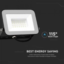 PROIECTOR CU LED 30W 4000K 2505 lm IP65 GRI 10021