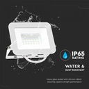 PROIECTOR CU LED 30W 6400K 2505 lm IP65 ALB