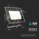 PROIECTOR CU LED 30W 6400K 2510 lm IP65 NEGRU