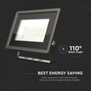 PROIECTOR CU LED 30W 6400K 2510 lm IP65 NEGRU