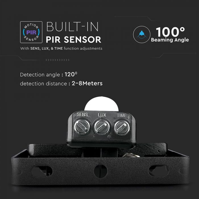 PROIECTOR CU LED SENZOR 20W 6400K 1600 lm IP65