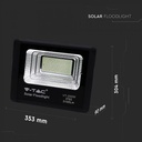 PROIECTOR CU LED SI PANOU SOLAR 40W 6000K 3100 lm IP65