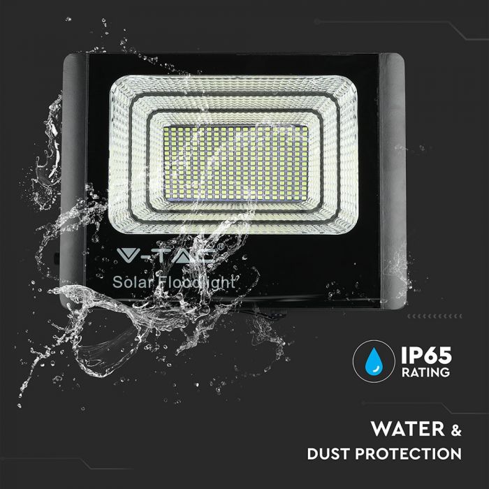 PROIECTOR CU LED SI PANOU SOLAR 40W 6000K 3100 lm IP65