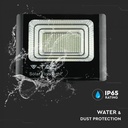 PROIECTOR CU LED SI PANOU SOLAR 40W 6000K 3100 lm IP65