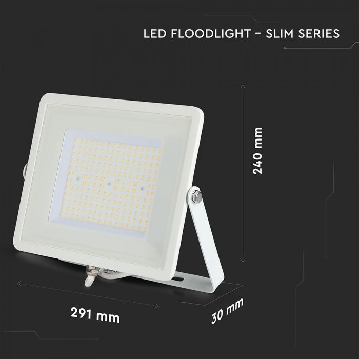 PROIECTOR CU LED_100W 4000K 12000 lm IP65 ALB