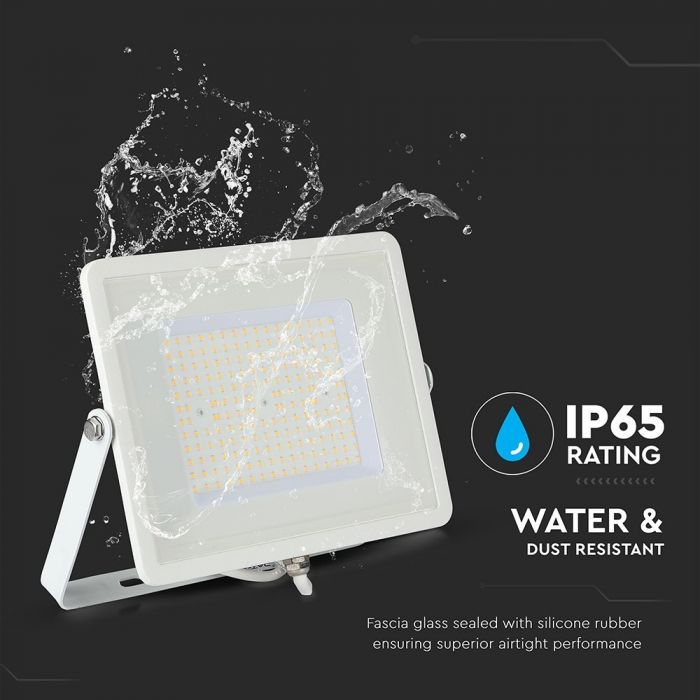 PROIECTOR CU LED_100W 4000K 12000 lm IP65 ALB