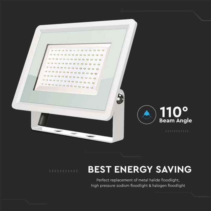 PROIECTOR CU LED_200W 4000K 17600 lm IP65 ALB