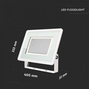 PROIECTOR CU LED_200W 4000K 17600 lm IP65 ALB