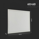 PANOU LED 4000K 40W 4950 lm 60x60 ST 216671