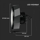 CIL HIGHBAY IP65 4000K 100W 16000 lm D:260x203mm NEGRU VT