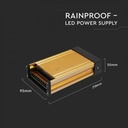 LED TRANSF 12V_250W IP45