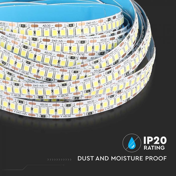 LED BANDA 12V IP20 6400k 20W 2000 lm/m (5ml/rola)