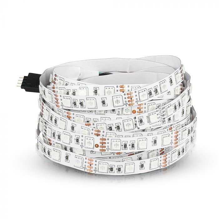 LED BANDA 12V IP20 RGB 7W 900 lm/m (5ml/rola)