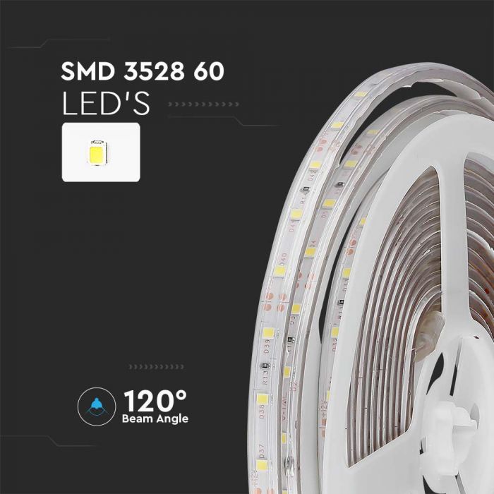 LED BANDA 12V IP65 6500K 4.2W 420 lm/m (5ml/rola) 212031