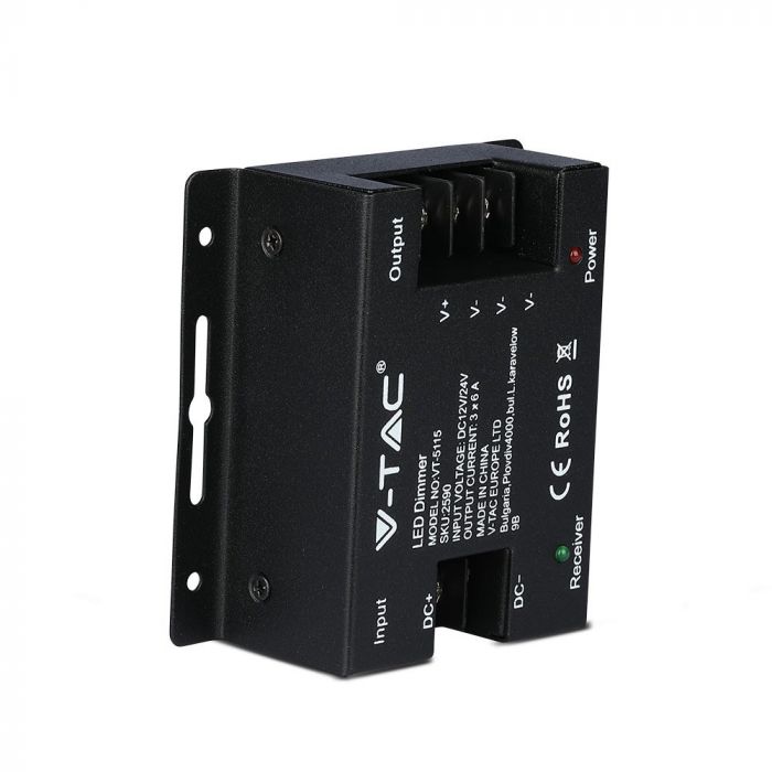 LED DIMMER 12/24V 3CHx6A TOUCH MONOCOLR