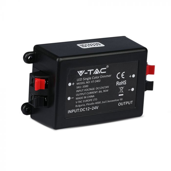 LED DIMMER 12/24V 8A MONOCOLR