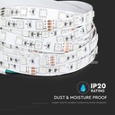 LED BANDA 24V IP20 3000K 10W 830 lm/m (5ml/rola)