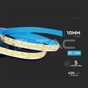 LED BANDA 24V IP20 4000K 12W 1000lm/m COB LED (5ml/rola)