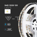 LED BANDA 24V IP20 6500K 7.2W 800 lm/m (5ml/rola)