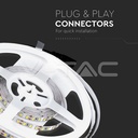 LED BANDA 24V IP20 6500K 7.2W 800 lm/m (5ml/rola)