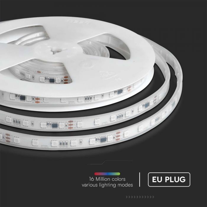 LED BANDA 24V IP65 KIT  RGB 13W (5ml/rola) 23146