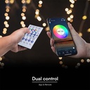 LED BANDA 24V IP65 KIT  RGB 13W (5ml/rola) 23146