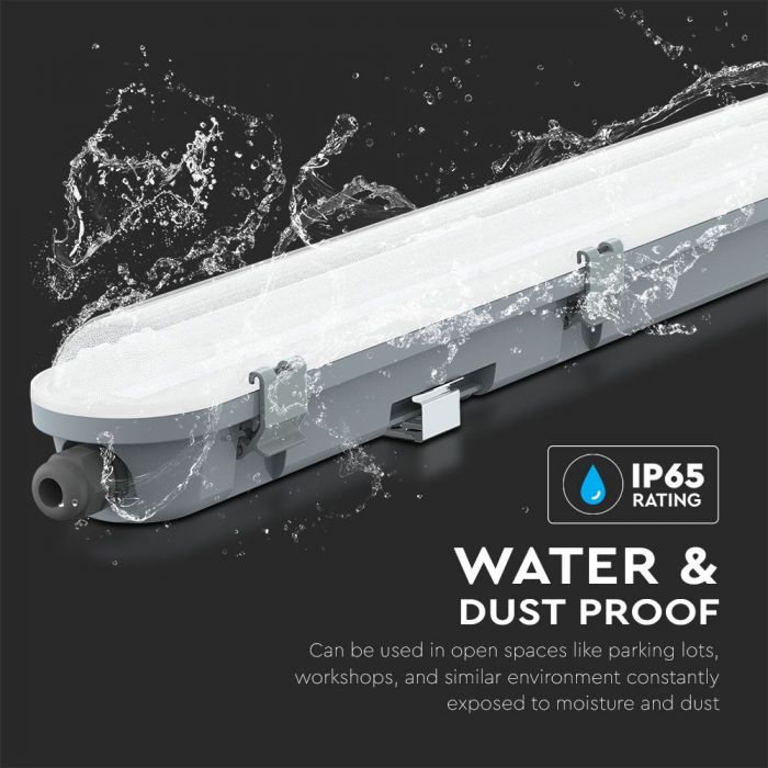 CIL IP65 60CM 18W 4000K 2160lm M-SERIES Milky Cover