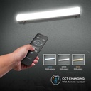 CORP ILUM LED 18W SOLAR 3 IN 1 IP65 6500 VT-120018
