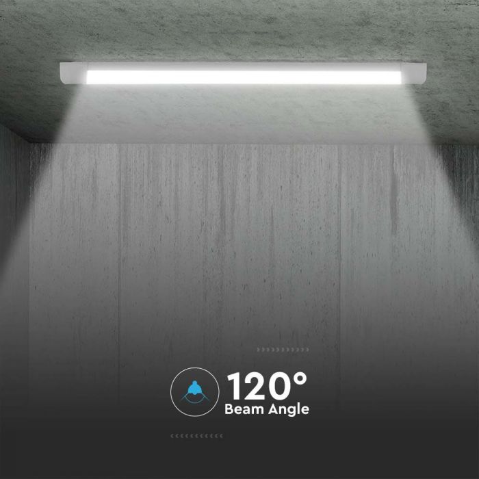 CIL IP20 60CM 20W 4000K 2400 LM SLIM  VT