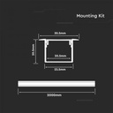 PROFIL LED IN KIT CU DISPERSOR LAPTOS 30x20mm (2ml/buc)