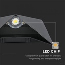 CIL ARH APLICA 3000K 5W 568 lm NEAGRA 1-WAY D:170x170x75mm IP65 VT