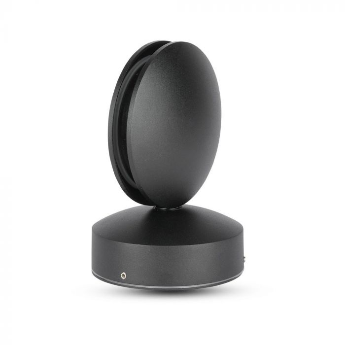 CIL ARH APLICA 3000K 7W 770 lm ROTUNDA NEAGRA 2-WAY IP65 VT