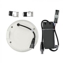 DOWNLIGHT CU LED 3000K 12W 1000 lm IP20 ROTUND D=170x12mm VT