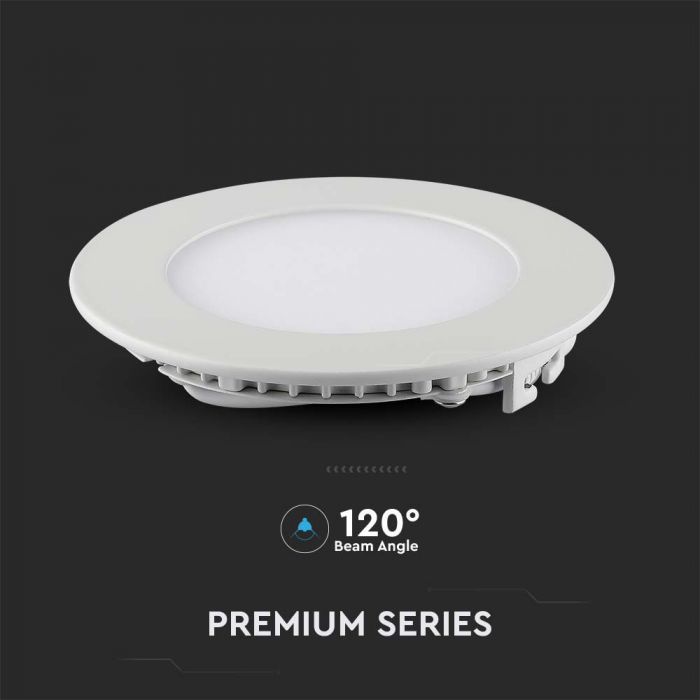 DOWNLIGHT CU LED 4000K 18W 1400 lm IP20 ROTUND D=225x12mm VT