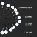 GHIRLANDA LED 10ml 20X0.5W 3000K 217439 VT-71020