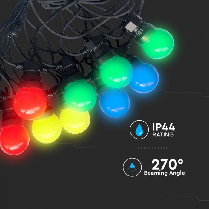 GHIRLANDA LED 10ml 20X0.5W 3000K 7438 VT-71020