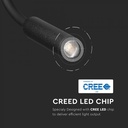 CIL INTERIOR APLICA LED 3000K 3W 180 lm D:80x80x25mm NEAGRA VT