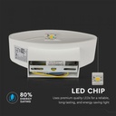 CIL INTERIOR APLICA LED 4000K 5W 550 lm D:175x80x96mm ALBA VT