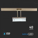 CIL INTERIOR APLICA LED 4000K 9W 350 lm TABLOU/OGLINDA BRONZ