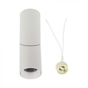 CIL INTERIOR PLAFONIERA 1xGU10 ROTUNDA DxH:59.5x197mm ALBA VT