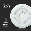 CIL PLAFONIERA IP20 3000-6400K 12W 1200 lm ROTUNDA D:260x55mm ALBA