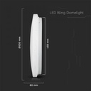CIL PLAFONIERA IP20 3000-6400K 36W 3900 lm ROTUNDA D:500x80mm ALBA
